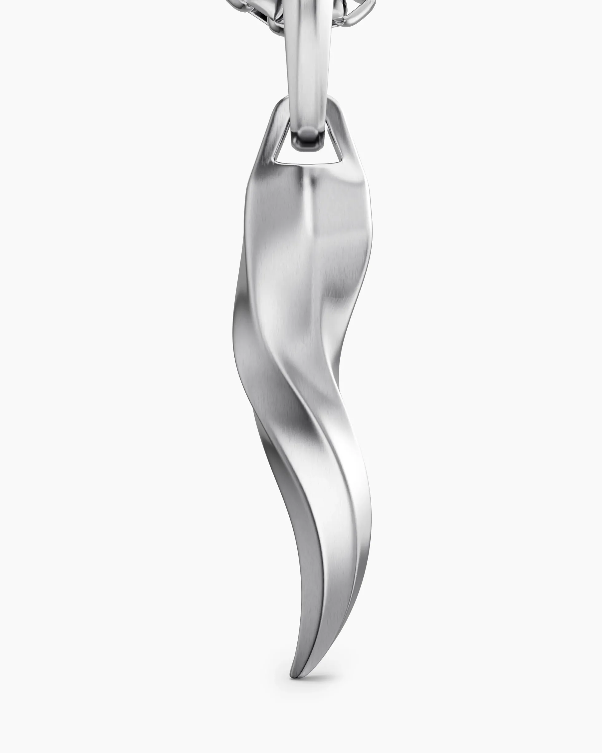 Cornicello Amulet Sterling Silver, 30.6mm