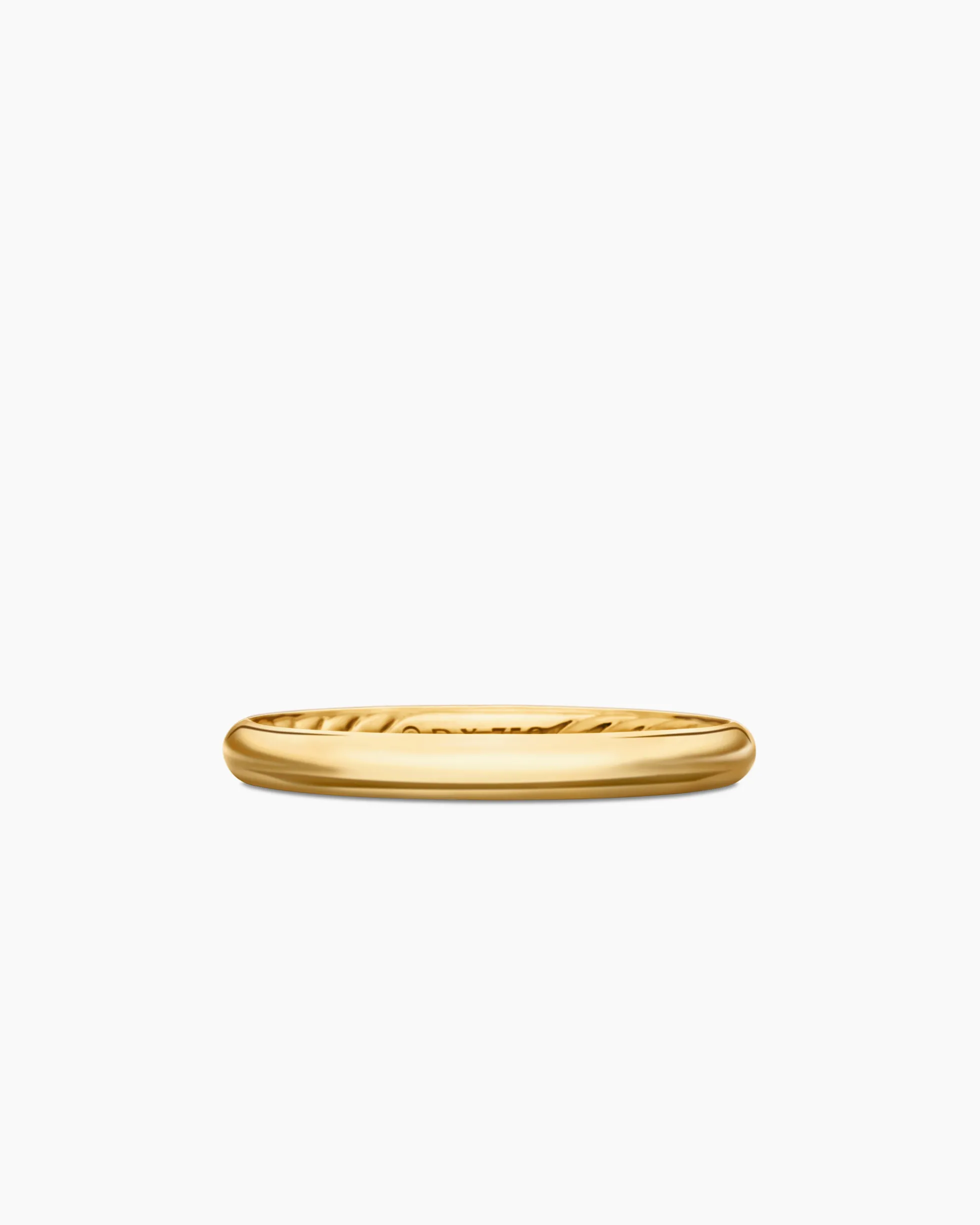 DY Eden Band Ring 18K Yellow Gold, 2.5mm