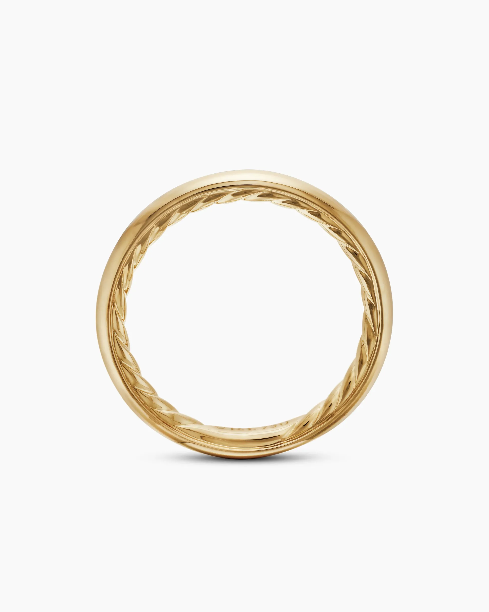 DY Eden Band Ring 18K Yellow Gold, 2.5mm