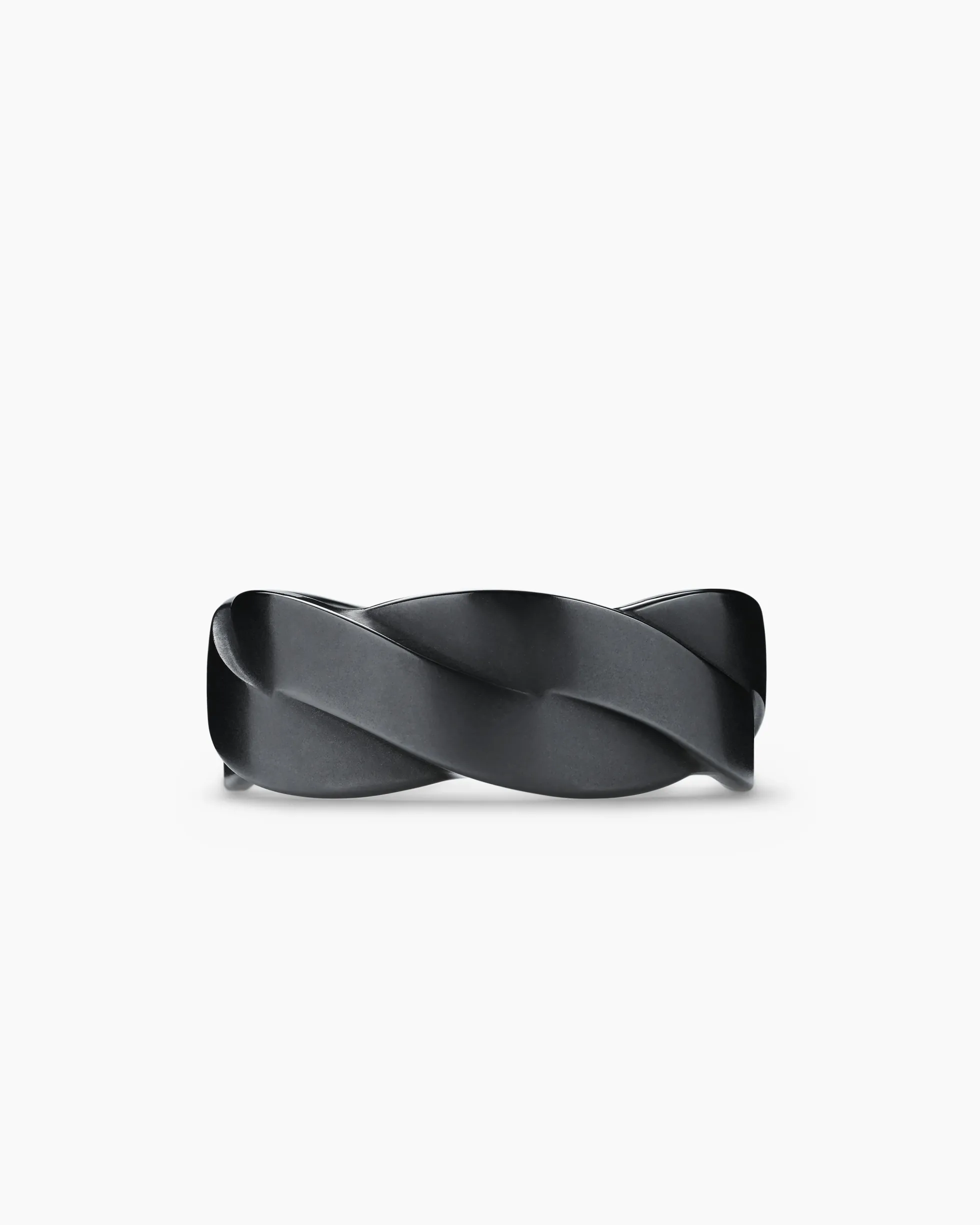 DY Helios™ Band Ring Black Titanium, 9mm
