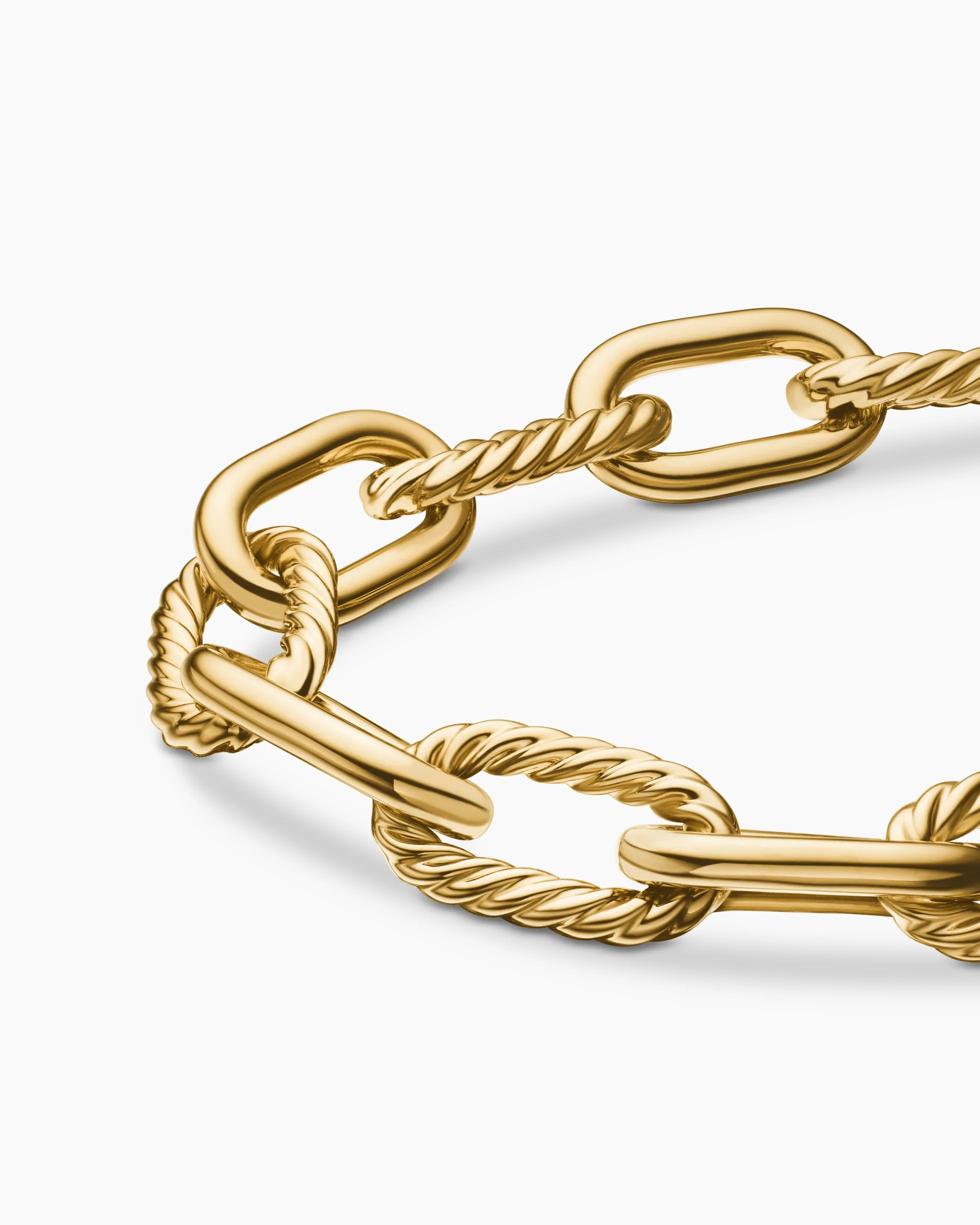 DY Madison® Chain Bracelet 18K Yellow Gold, 11mm