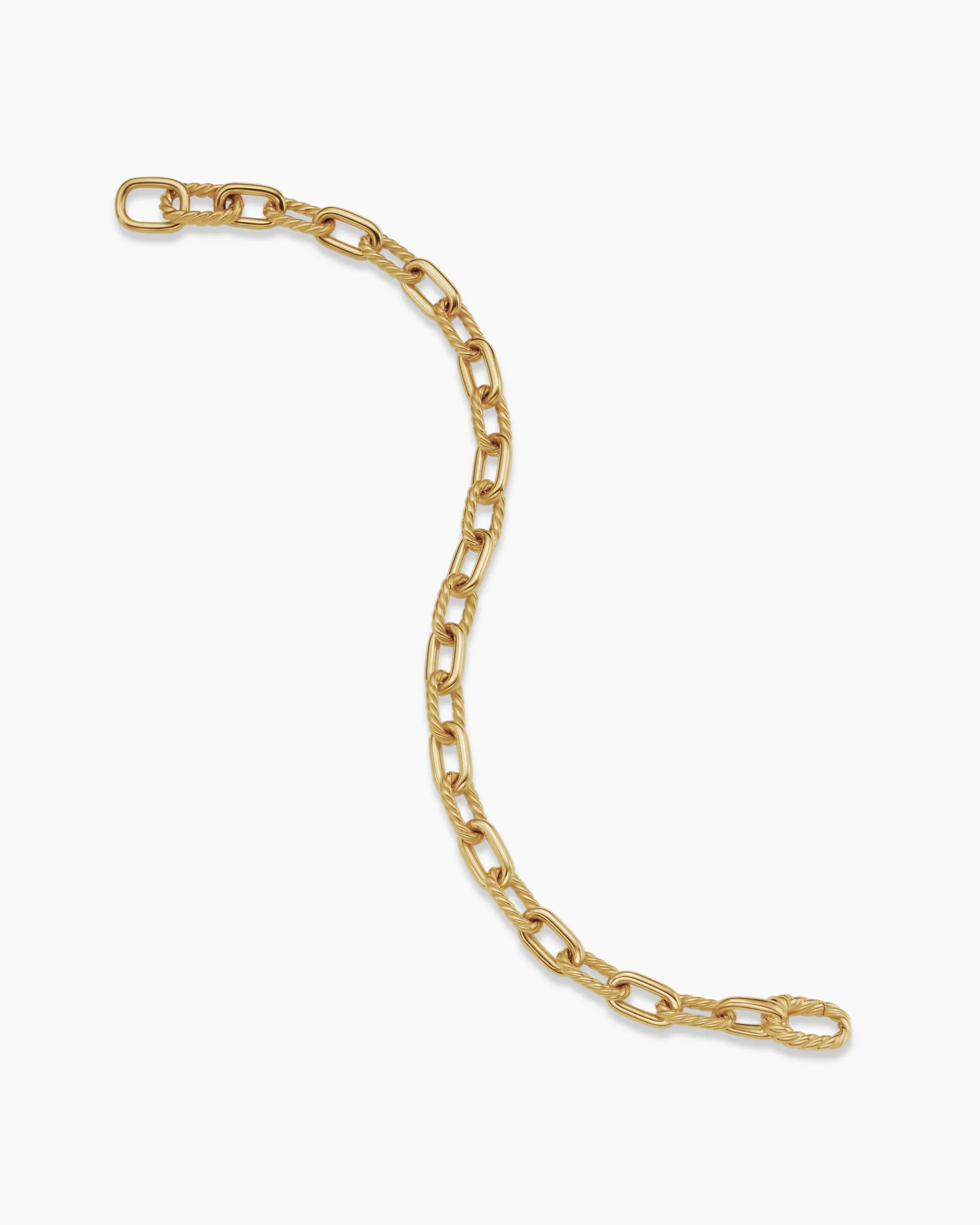 DY Madison® Chain Bracelet 18K Yellow Gold, 6mm