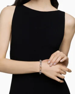 DY Madison® Chain Bracelet Sterling Silver with 18K Rose Gold, 11mm