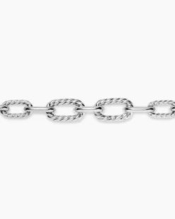 DY Madison® Chain Necklace Sterling Silver with 18K Yellow Gold, 8.5mm
