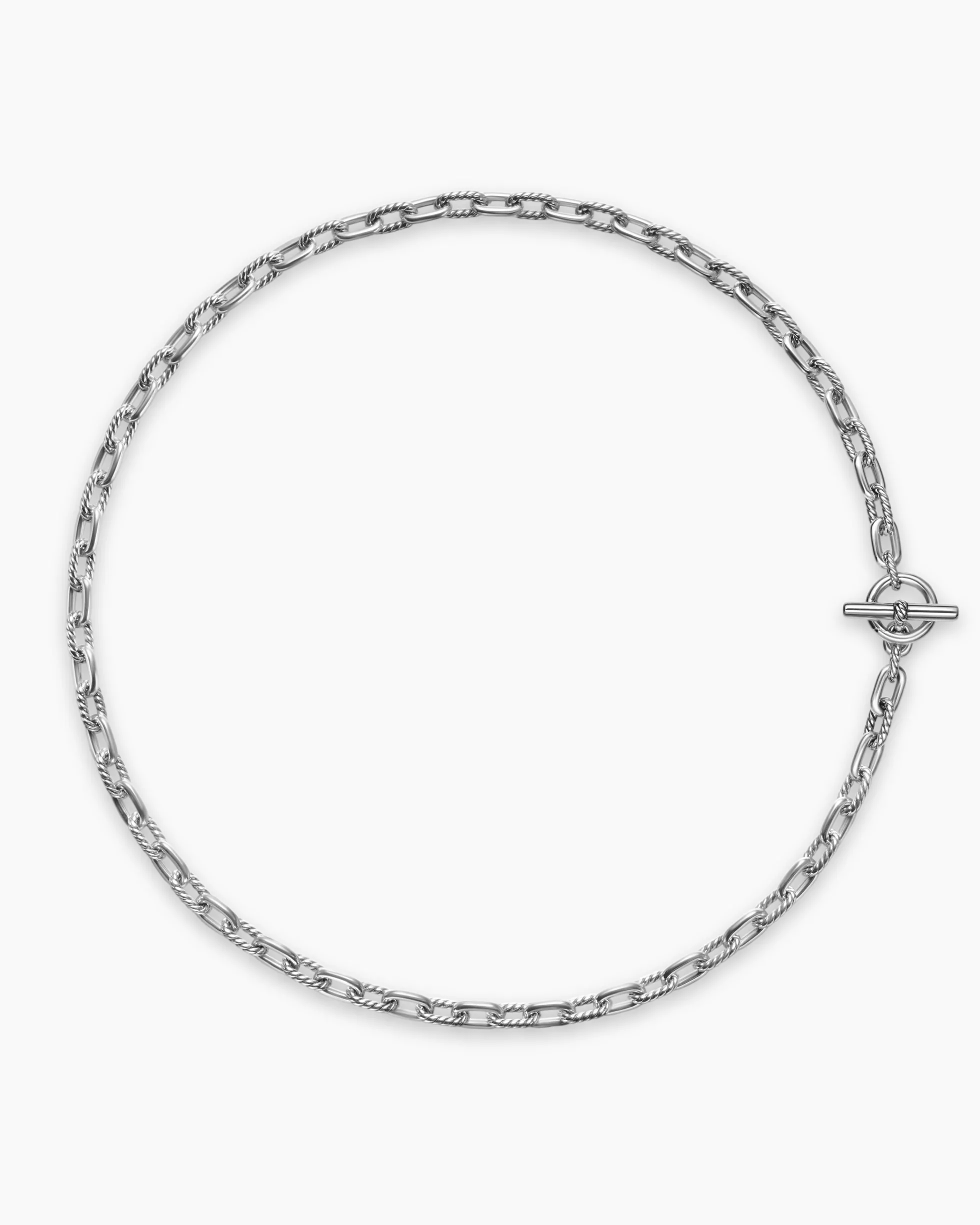 DY Madison® Toggle Chain Necklace Sterling Silver, 5.5mm