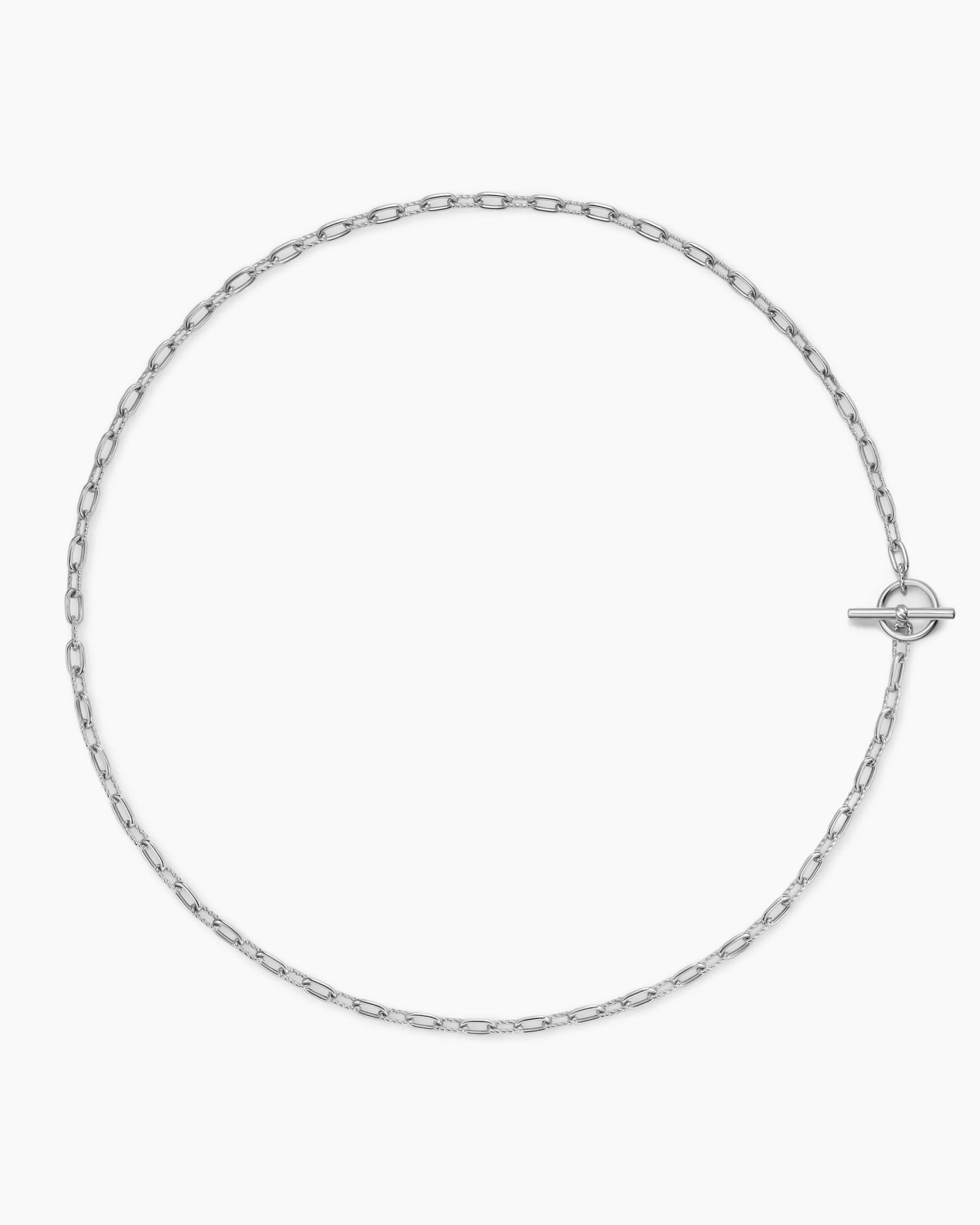 DY Madison® Toggle Chain Necklace Sterling Silver, 3mm