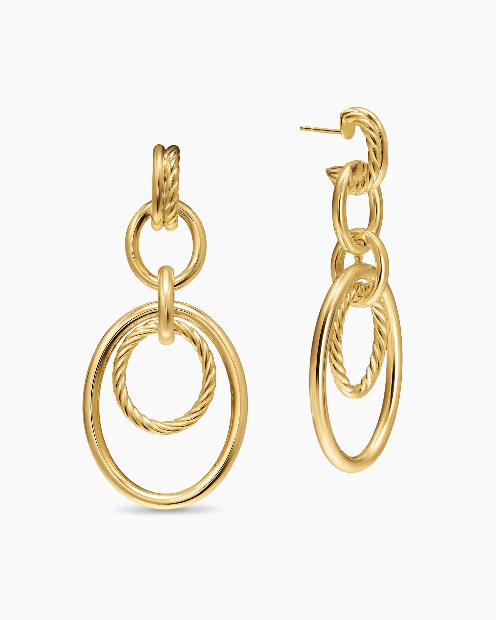 DY Mercer® Mobile Drop Earrings 18K Yellow Gold, 65.7mm