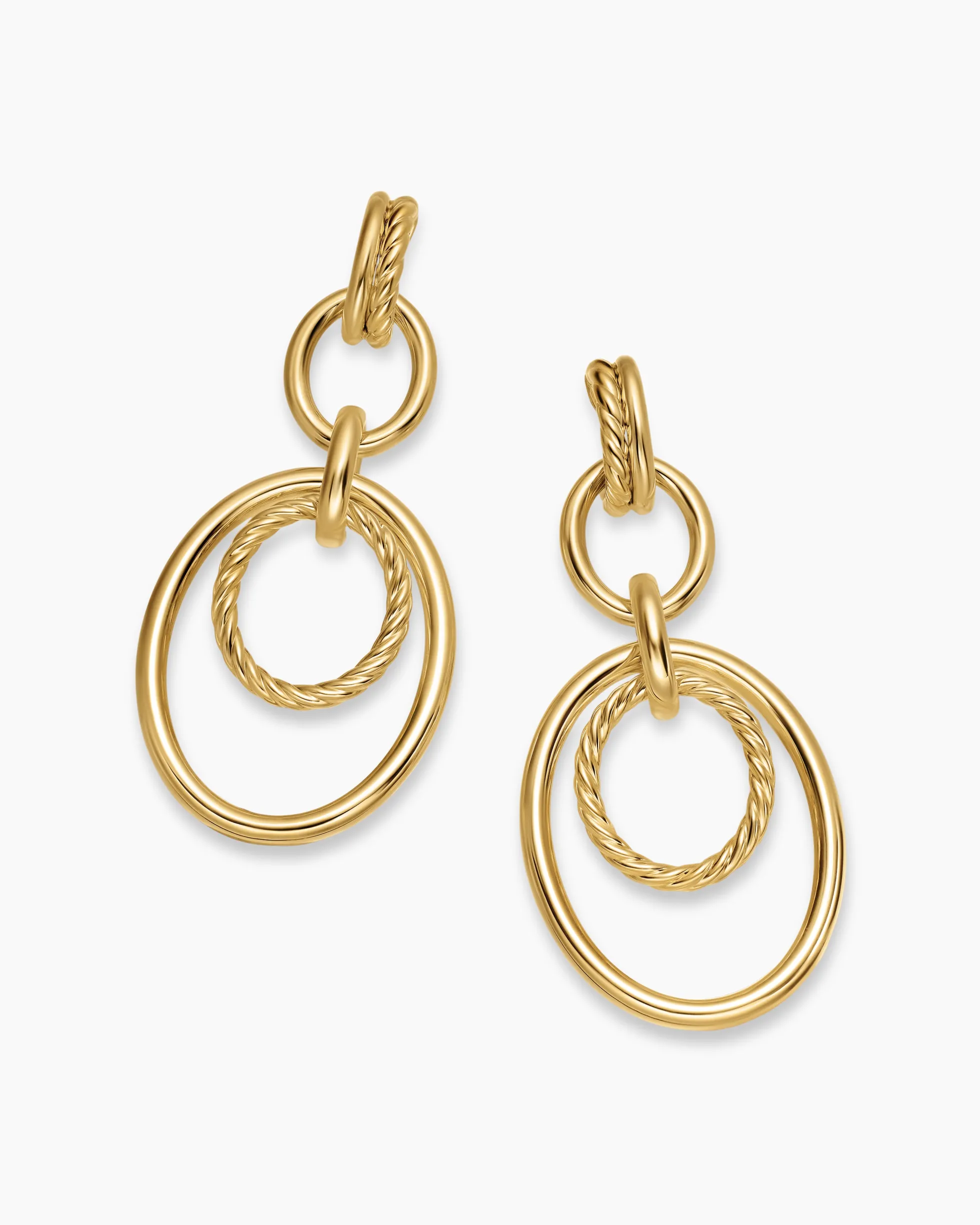 DY Mercer® Mobile Drop Earrings 18K Yellow Gold, 65.7mm