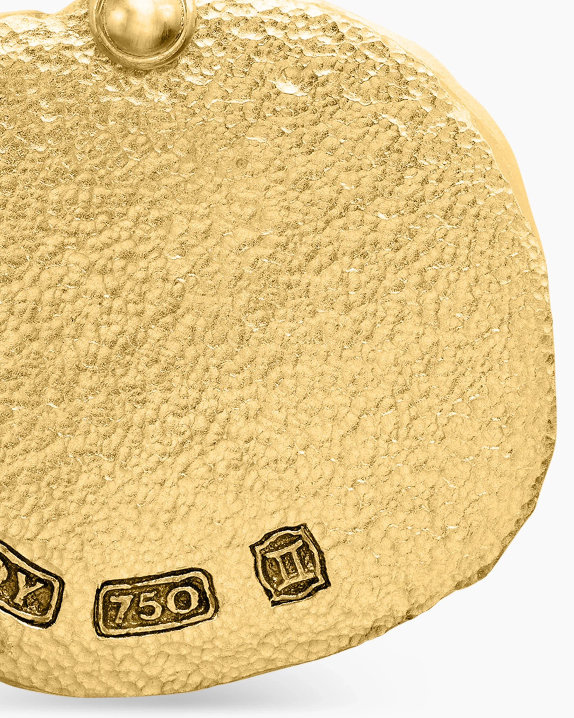 Gemini Amulet 18K Yellow Gold, 17mm