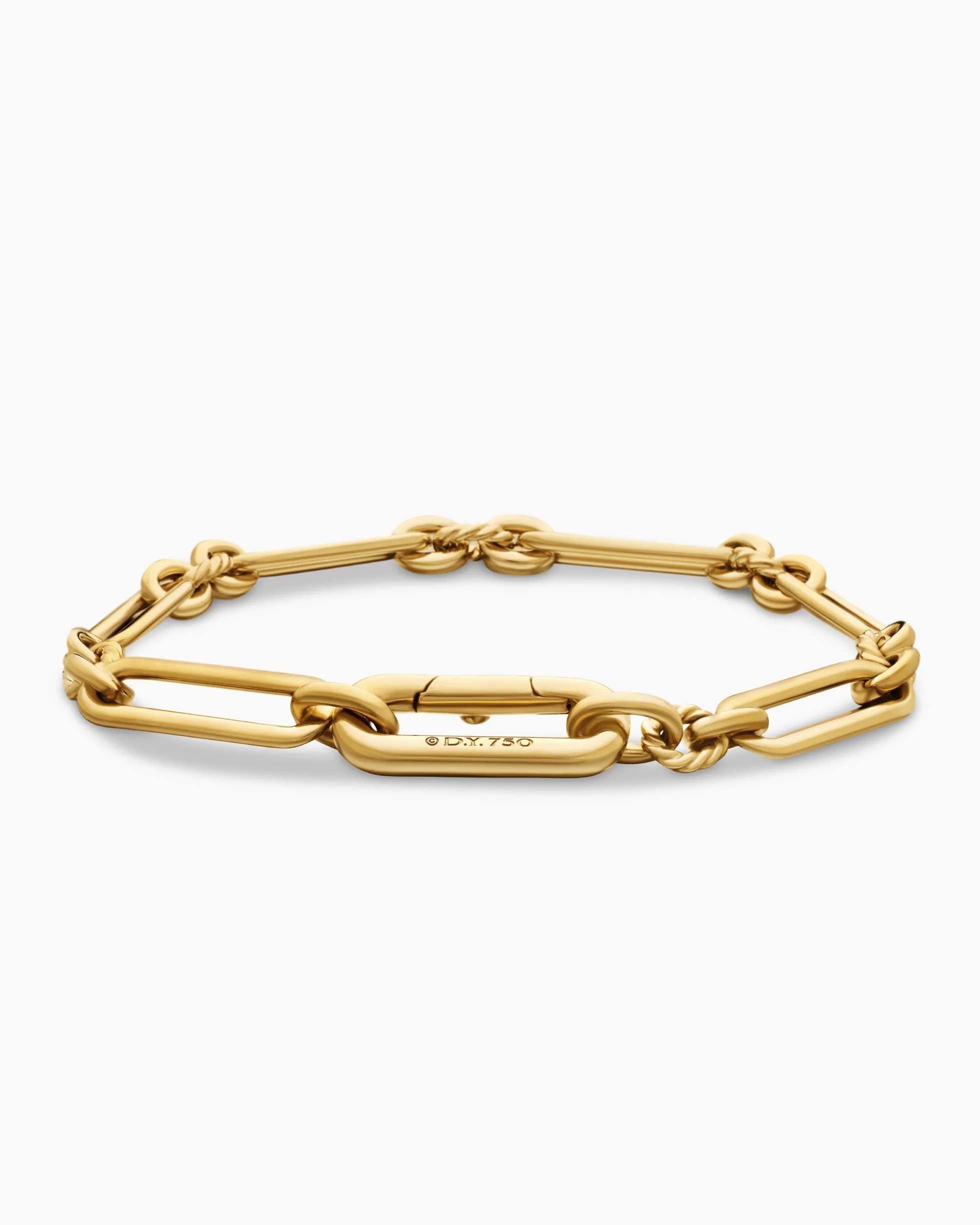 Lexington Chain Bracelet 18K Yellow Gold, 6.5mm