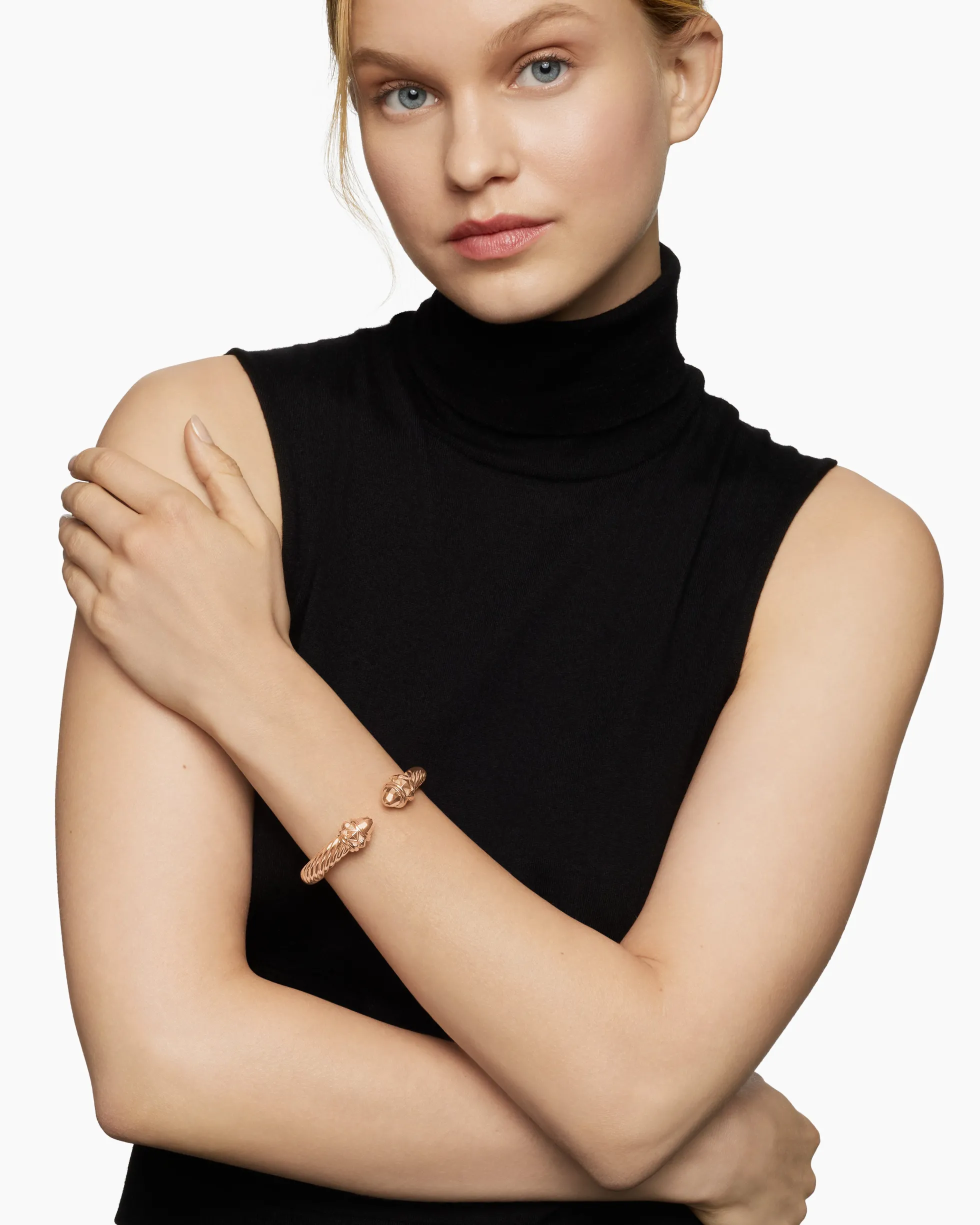 Renaissance® Cablespira® Bracelet 18K Rose Gold, 9mm