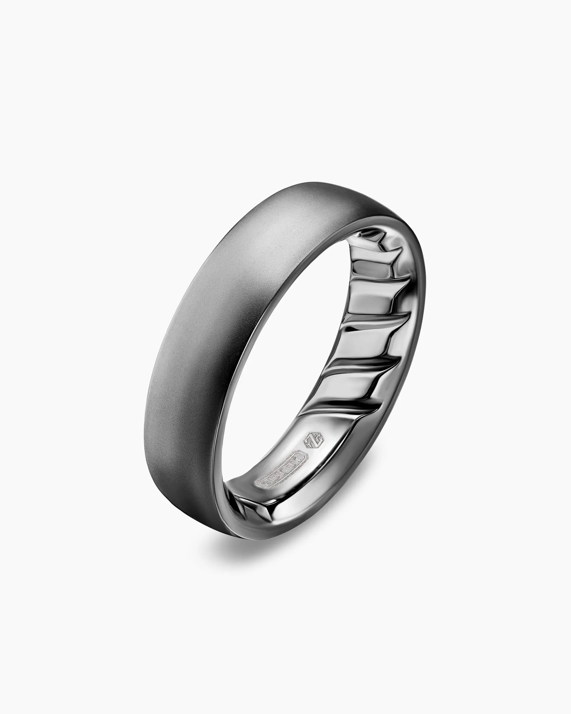 Streamline® Band Ring Anthracite Titanium, 6.2mm