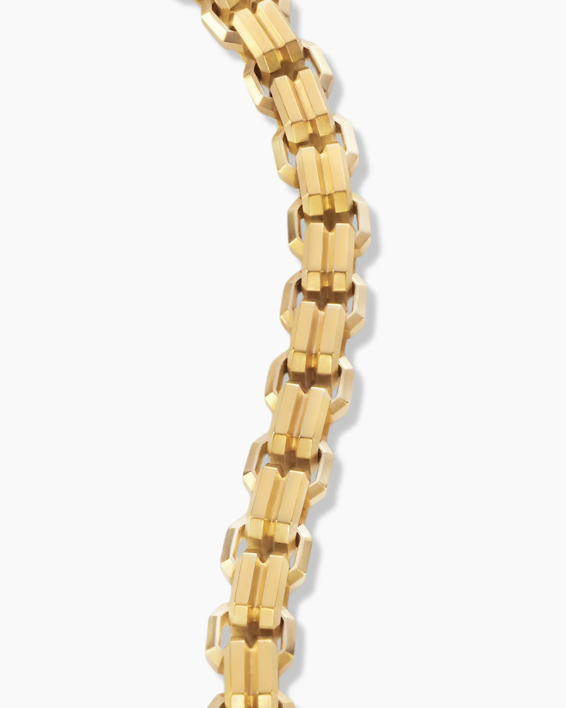 Streamline® Double Link Bracelet 18K Yellow Gold, 8mm
